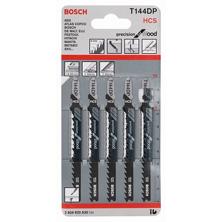 Panze de ferastrau vertical pentru lemn, 100 mm, 4 mm