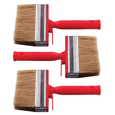 Pensula pentru suprafete mari, latime 100 mm, fir mixt (sintetic + natural) si maner din plastic