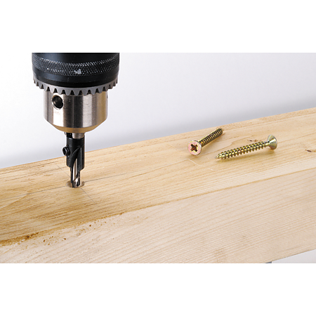 Burghiu cu zencuitor, pentru lemn, 3,2 -12 mm Burghiu cu zencuitor, pentru lemn, 3,2 -12 mm