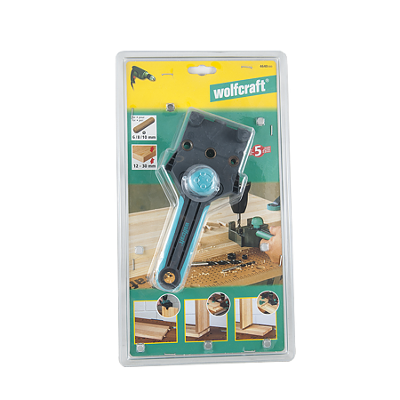 Dispozitiv universal de dibluire Wolfcraft Maestro, lemn, 6,8, 10mm Dispozitiv universal de dibluire Wolfcraft Maestro, lemn, 6,8, 10mm