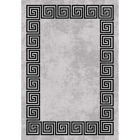 Covor modern Smart, poliester, gri, 160 x 230 cm