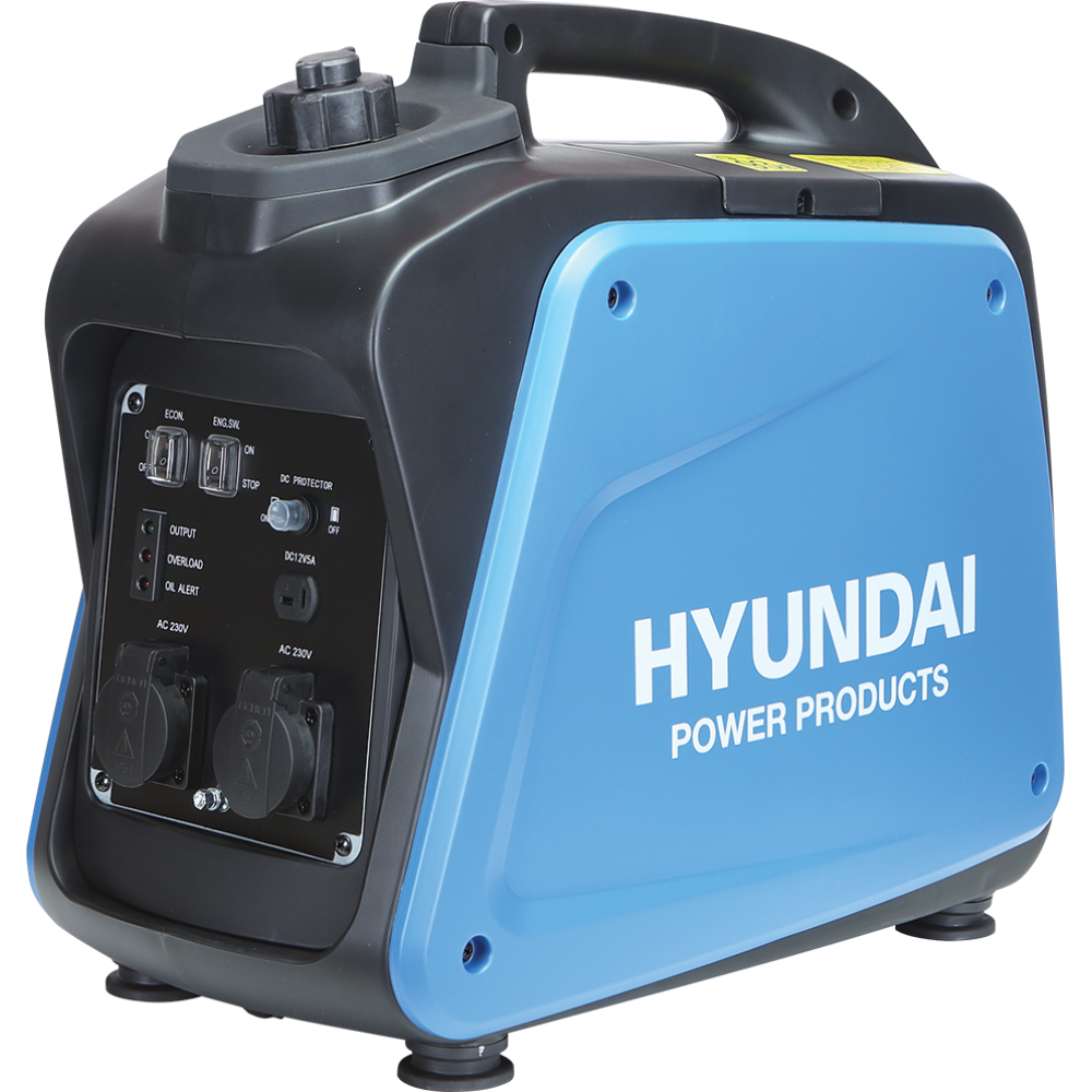 Generator curent electric Hyundai 2000 XS, 2 kW, 2x 230 V, capacitate rezervor 4.1 l 2000