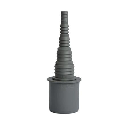Dop polipropilena, gri, D 32 mm, cu conector pentru furtun, D 8 - 25 mm