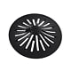 Filtru scrugere universal Catchy Wirquin, silicon, negru mat, Ø 110mm