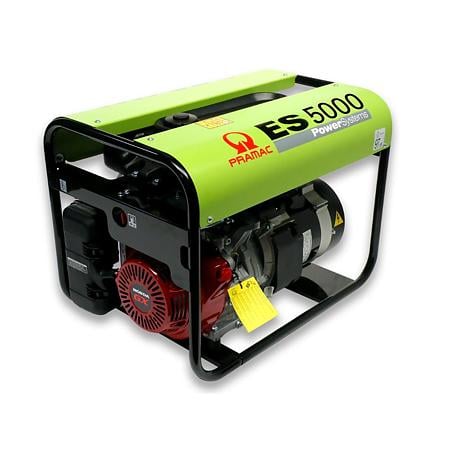 Generator monofazic Pramac ES5000 cu motor Honda GX270, 230 V, 50 Hz, 3,9 kW, capacitate rezervor 11 l