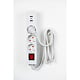 Prelungitor cu 3 prize Schuko si 2 prize USB A + 1 USB C Strohm, cablu 3 x 1.5 mm, IP20,  protectie copii, alb, 1.5 m