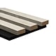 Panou riflaj acustic Stejar Ardenes, MDF, suport feltru 8 mm, interior, 2600 x 144 x 20 mm