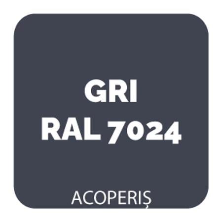 Vopsea Oskar Direct pe acoperis, gri RAL 7024, exterior, 2.5 L