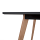 Masa living Celia, blat din MDF vopsit, picioare lemn de fag, negru, 120 x 80 cm Masa living Celia, blat din MDF vopsit, picioare lemn de fag, negru, 120 x 80 cm