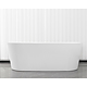 Cada baie freestanding Sanotechnik Reno white, montaj dreapta, acryl, alb, 170 x 75 x 58 cm