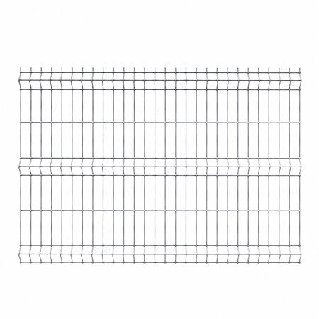 Panou gard bordurat zincat, 1200 x 2000 mm