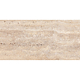 Faianta baie rectificata glazurata Travertine Natural, bej, mat, aspect de marmura, 60 x 30 cm