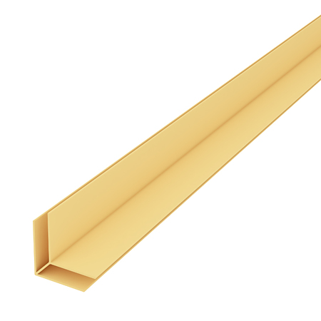 Profil PVC de colt lambriu, 3 m, pin 