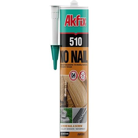 Adezivul pentru montaj No Nail 510 Akfix, 310 ml