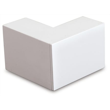 Cot exterior Dietzel, pentru canal cablu, alb, 25 x 40 mm