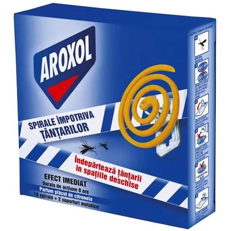 Spirale antitantari pentru exterior Aroxol 10 bucati