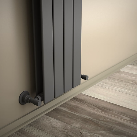 Calorifer otel Radiva Soki Tip 20C, vertical, gri mat, 1800 x 292 mm