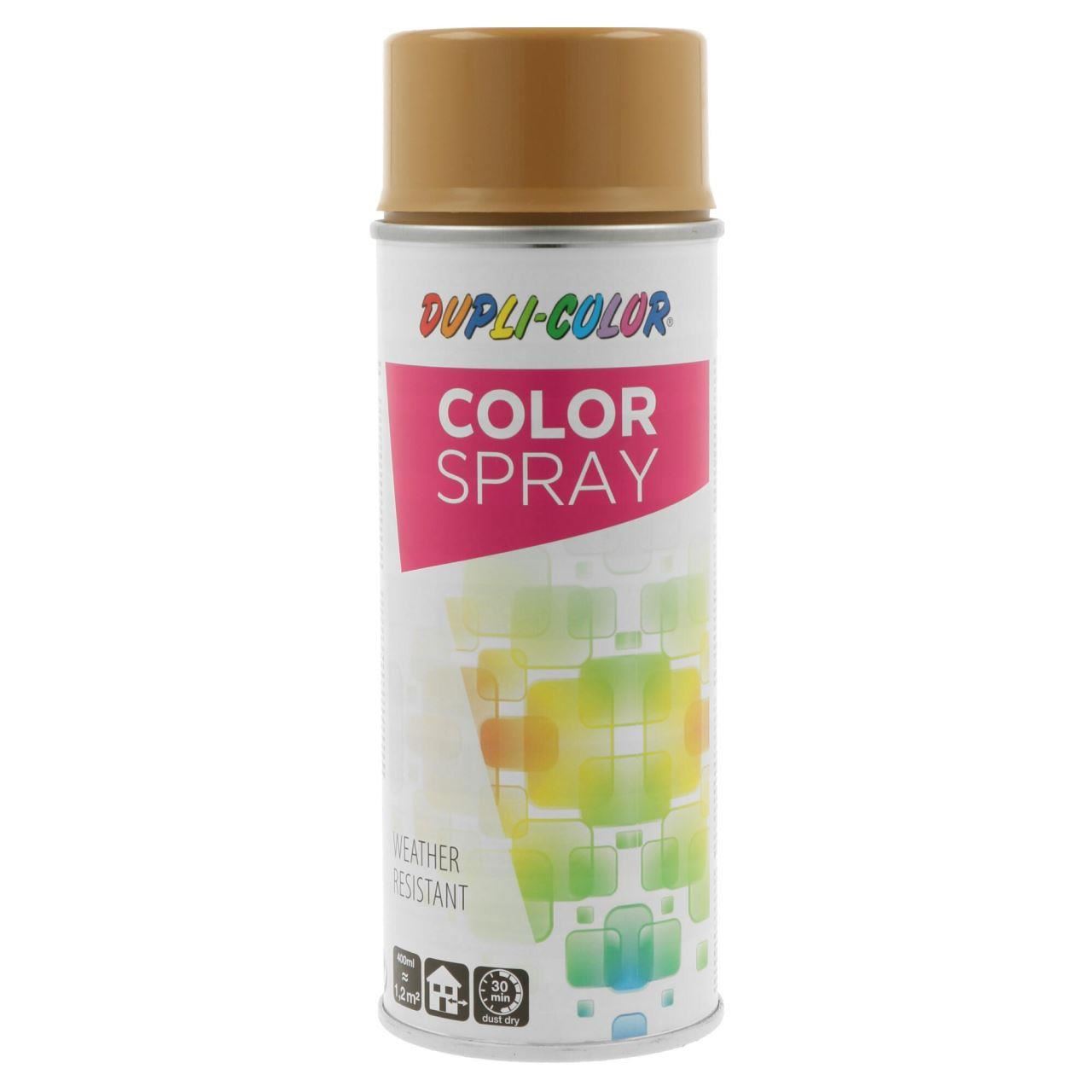 Vopsea spray universala Dupli-Color, bej-maroniu RAL 1011, mat, interior/exterior, 400 ml 400