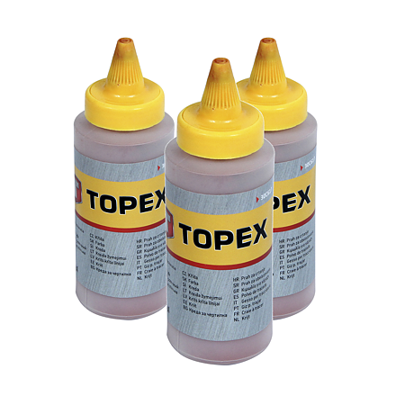 Praf de creta Topex 30C616, rosu, 115 g