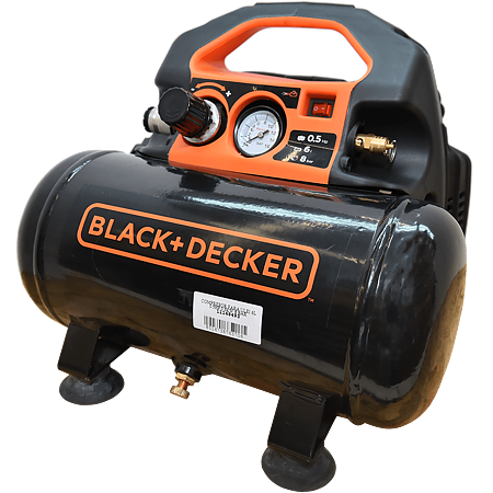 Compresor de aer Black&Decker BD 55/6, 300 W, 4200 rpm, 8 bar, 6 L