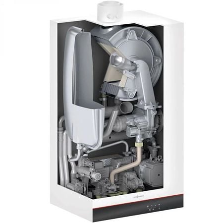 Centrala termica pe gaz in condensare Viessmann Vitodens Z024825, WI-FI, kit de evacuare inclus, 19 kW