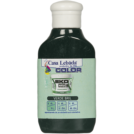Pigment vopsea lavabila Color Eko Casa Lebada, verde brill, 50 ml