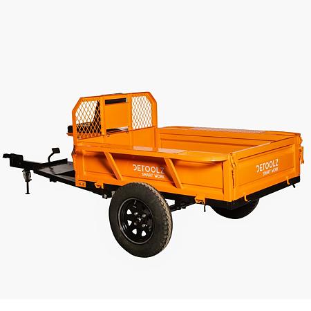 Remorca motocultor Detoolz DZ-M148, 600 kg, extensie laterala 180 mm