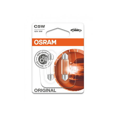 Bec Osram Original C5W B2, 12 V, soclu SV8.5-8, 5 W, 45 lm