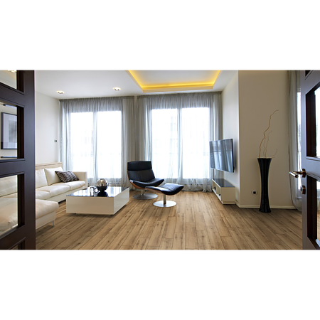 Parchet laminat 12 mm Kronotex Robusto 4685, nuanta medie, stejar Jalon, clasa de trafic 33, click, 1375 x 188 mm