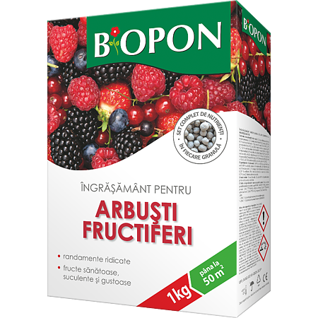 Ingrasamant pentru arbusti fructiferi Biopon, 1 kg