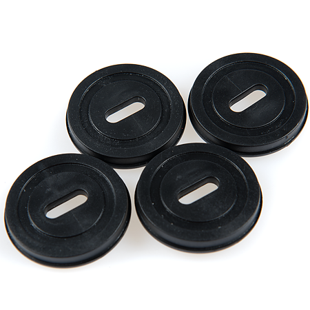 Clipsuri de cuplare Profil Omega/Multiomega/Sloping, plastic, negru