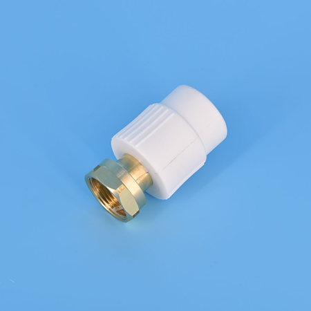 Racord semiolandez alama Supratherm, filet interior, PPR, alb, 25 mm x 3/4 inch