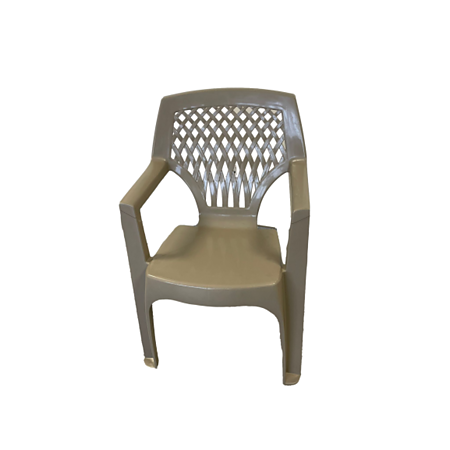 Scaun Clio, plastic, nisipiu, 85 x 55 x 55 cm
