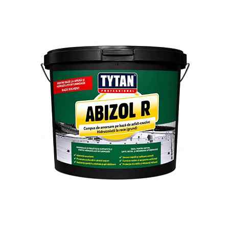Amorsa Solvent Tytan Abizol R, negru, 9 kg