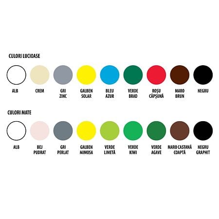 Email mat Spor Aqua, pentru lemn/metal, interior/exterior, pe baza de apa, gri, 0.6 l
