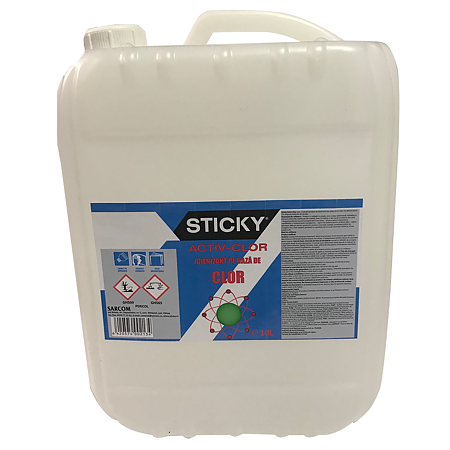Igienizant pe baza de clor Sticky Activ, 10 l