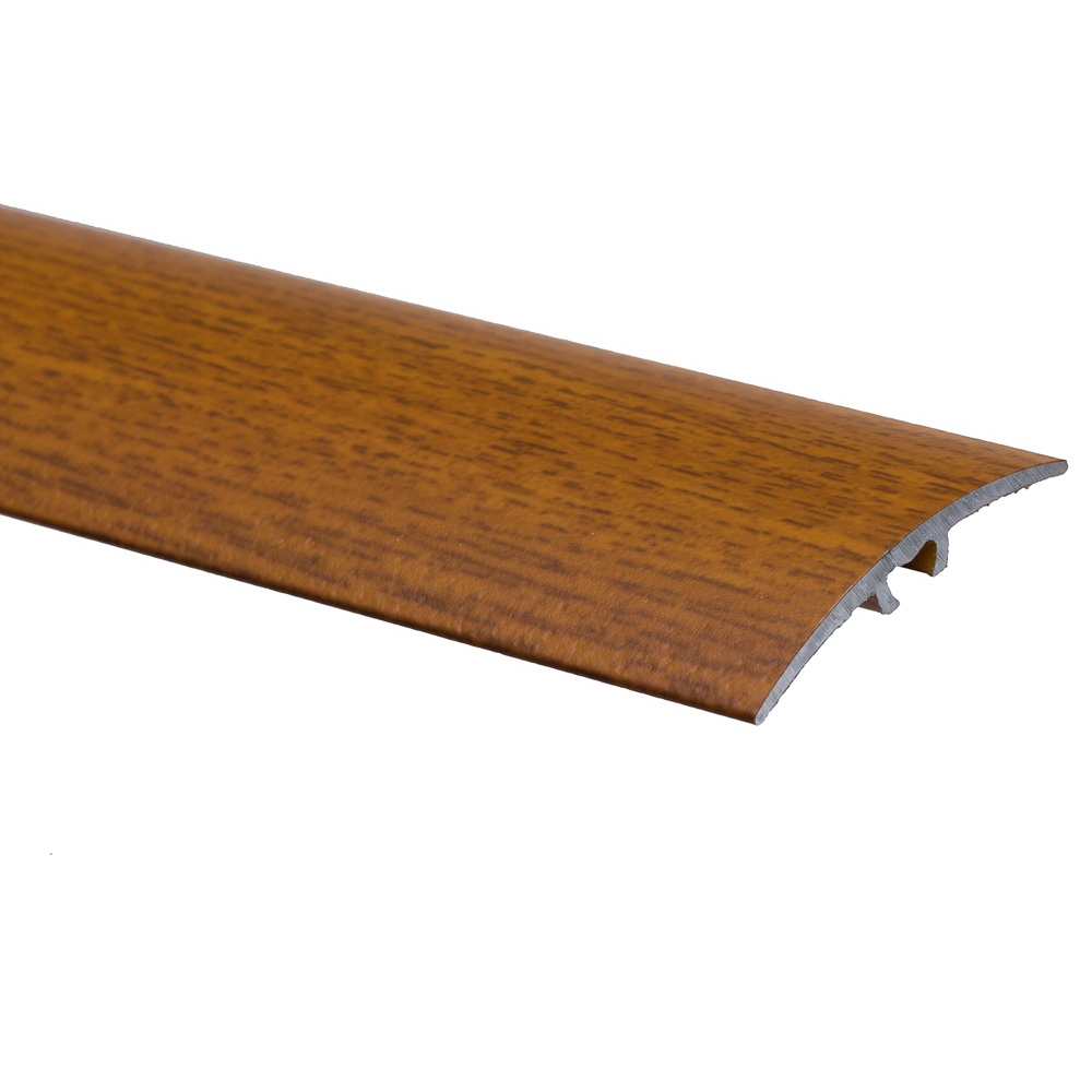 Profil de trecere cu surub mascat S64 fara diferenta de nivel lemn exotic, 0,93 m 093
