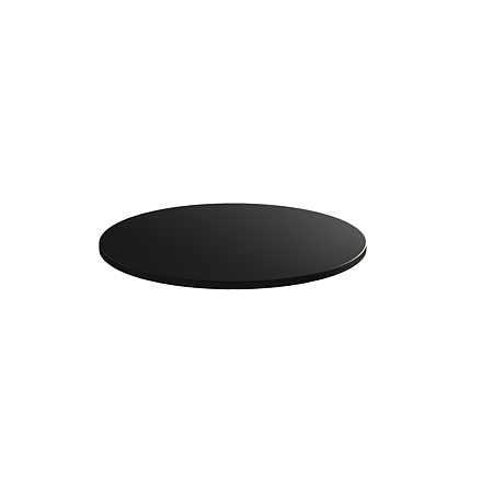 Blat masa furnir Gamet, uni negru, diametru 450 mm, grosime 18 mm