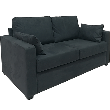 Canapea extensibila 2 locuri New Apartment, design modern, tip nordic, culoarea carbunelui, 159 x 88 x 86 (L x l x h) Canapea extensibila 2 locuri New Apartment, design modern, tip nordic, culoarea carbunelui, 159 x 88 x 86 (L x l x h)