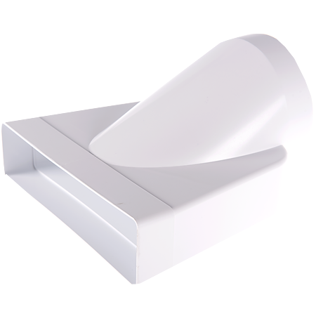 Conector PVC, Dospel, D/ZD 125/220x55 mm