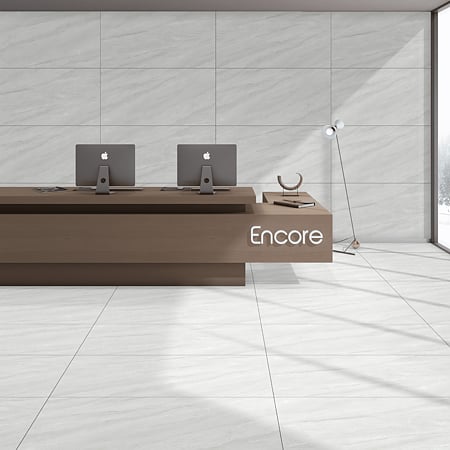 Gresie portelanata exterior/interior Silver Travertine Carving 6041, rectificata, semi-mata, PEI III, R9, bej, 60 x 120 cm