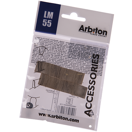 Set element de imbinare plinta parchet Arbiton LM 55, stejar Liverpool, PVC, 55 x 26 mm, 2 bucati/set