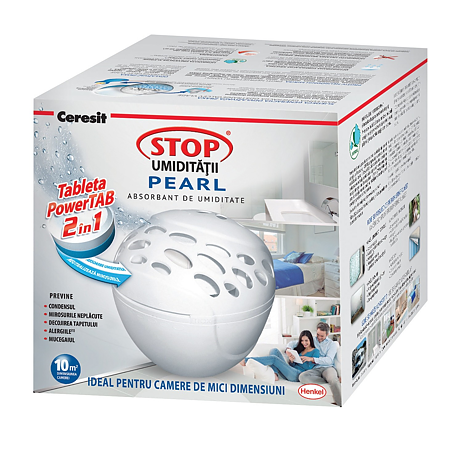 Dezumidificator / aparat absorbtie umiditate Ceresit Power TAB 2 in 1, interior, 300 g Dezumidificator / aparat absorbtie umiditate Ceresit Power TAB 2 in 1, interior, 300 g