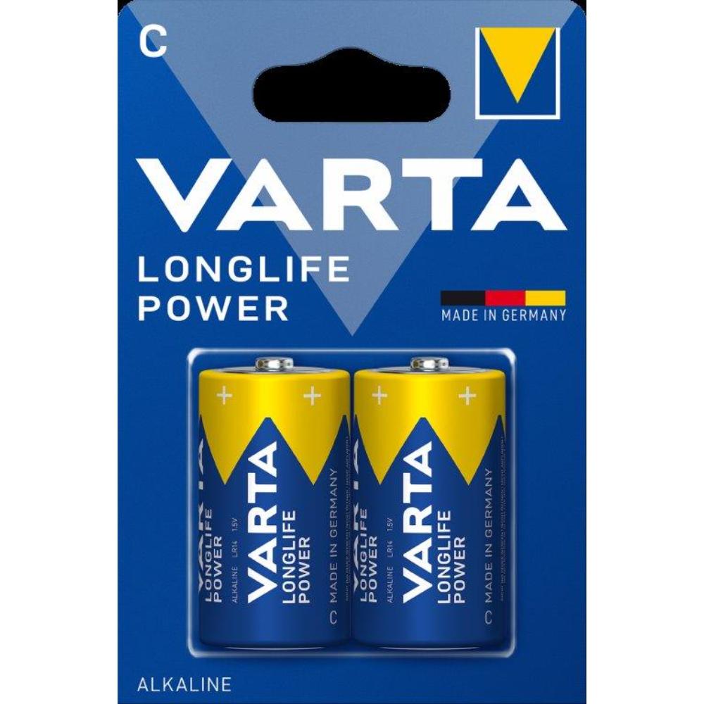 Baterii Varta High Energy, alcaline, C, 2 buc