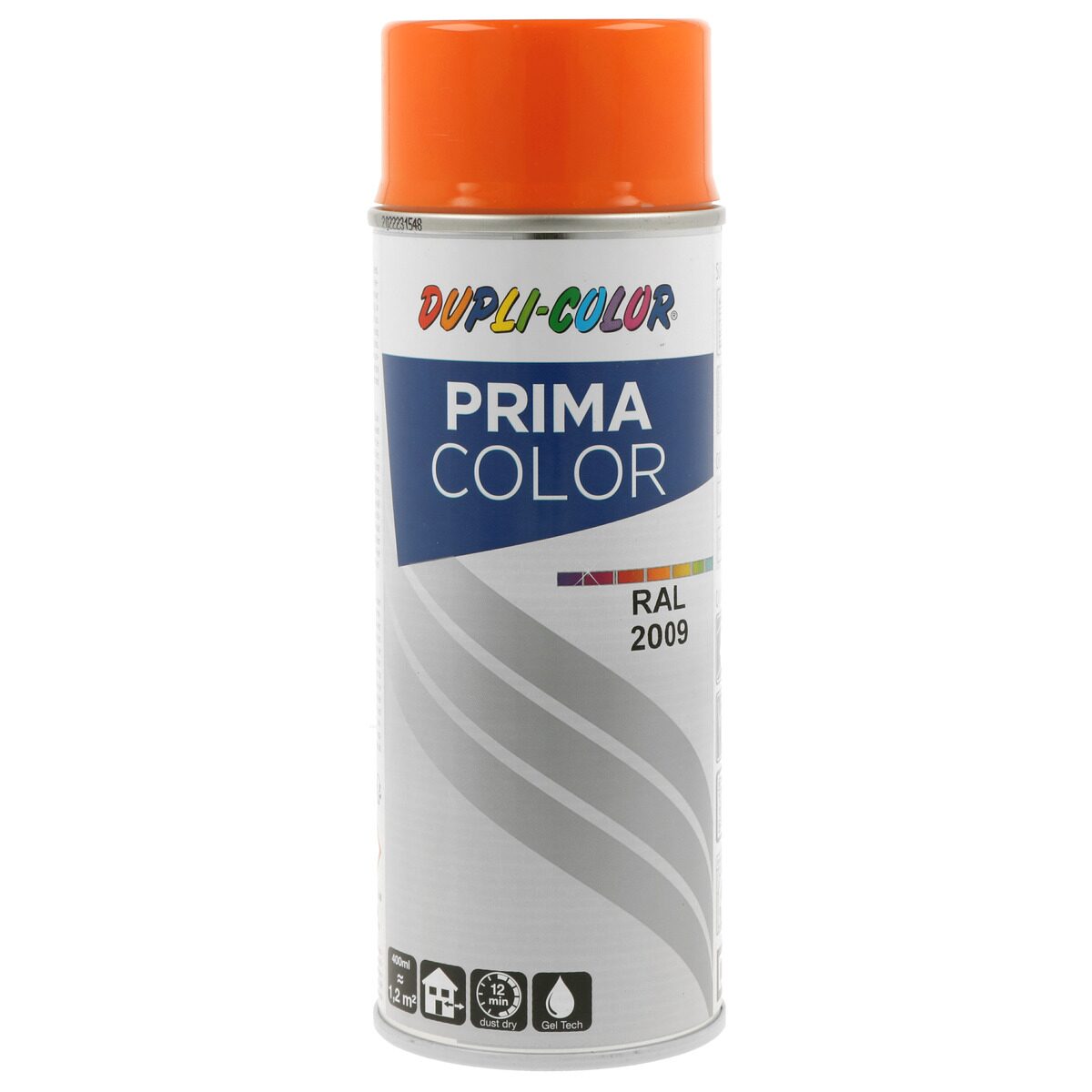Vopsea spray Dupli-Color Prima, RAL 1009 portocaliu trafic, 400 ml 1009