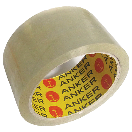 Banda adeziva acrilica pentru ambalare, 48 mm, 60 m, maro