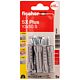 Diblu din nailon cu surub Fischer SX Plus, 10 x 50 mm, 5 bucati