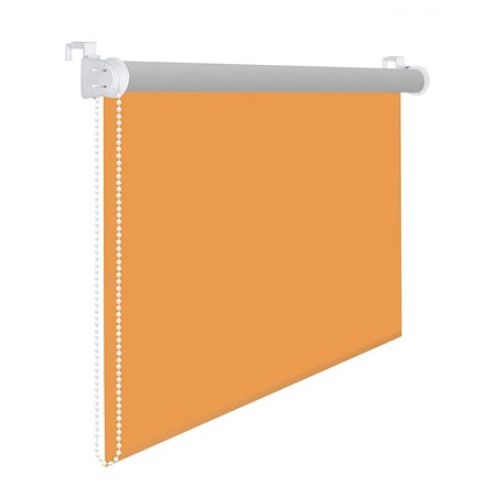 Rulou textil opac, Clemfix Termo-K114, 72,5 x 160 cm, portocaliu