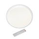 Plafoniera Cruz, LED, metal, 40 W, IP20, alb, 40 cm