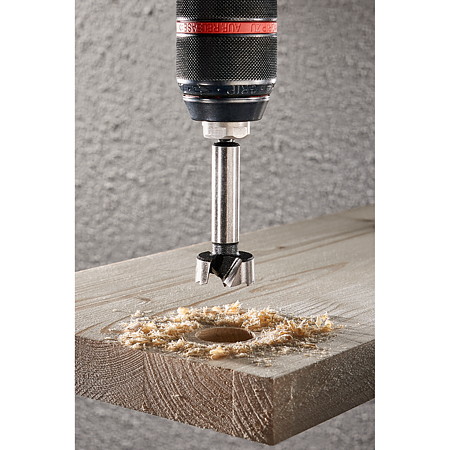 Burghiu pentru balamale Forstner, tija metalica, 90 x 35 mm